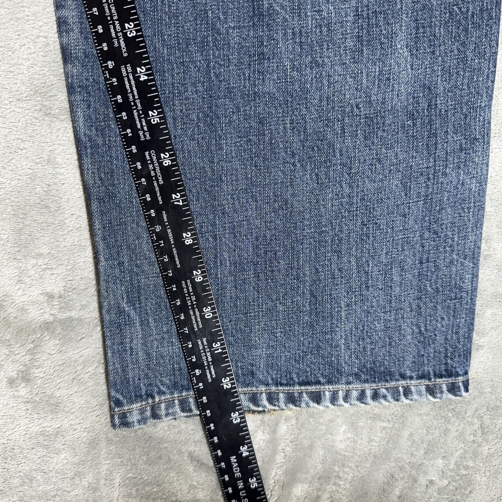 Marithe Francois Girbaud Baggy Denim Jeans Men's 40x33 Skater Y2K - Picture 13 of 14